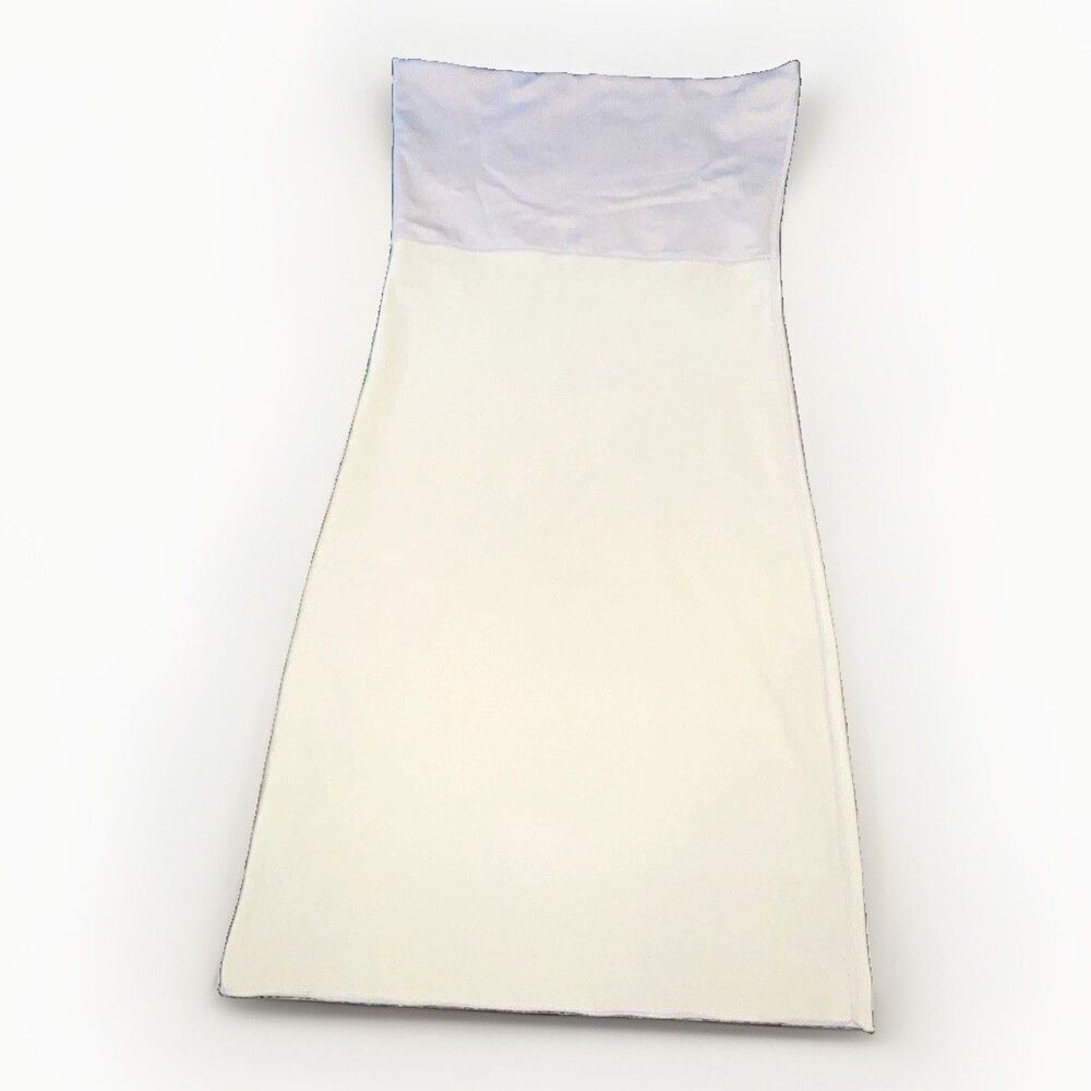 SPANX Strapless Shaper Slip Dress L Cream Quiet Luxury Bridal Capsule Skirt